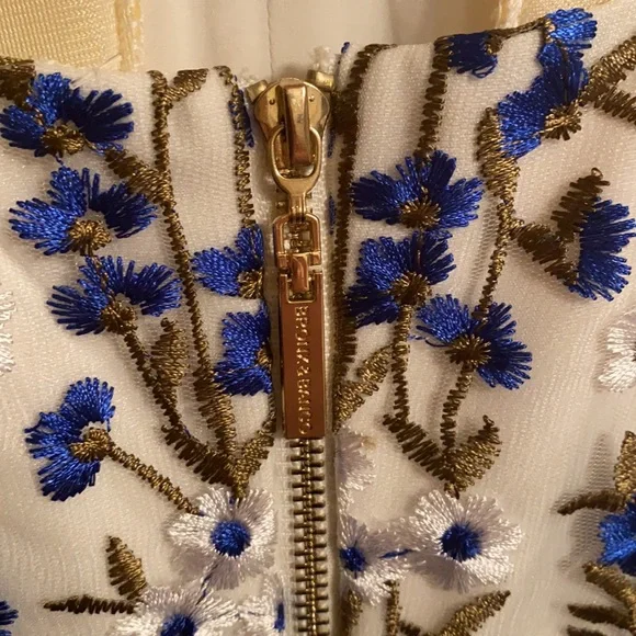 Bronx And Banco Poppy Floral Dress Sz L - Picture 10 of 12